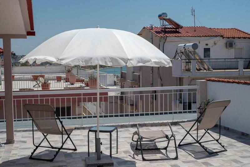 Grcka Reni Greece Beach Penthaus 3 Nea Kallikrateia Extérieur photo