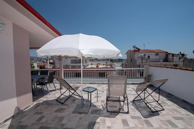 Grcka Reni Greece Beach Penthaus 3 Nea Kallikrateia Extérieur photo